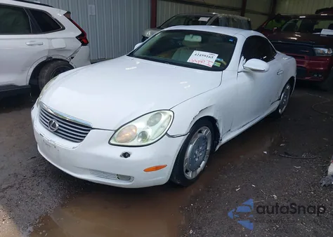 2002 Lexus Sc 430 430 из США, поврежденный, VIN JTHFN48Y920026823